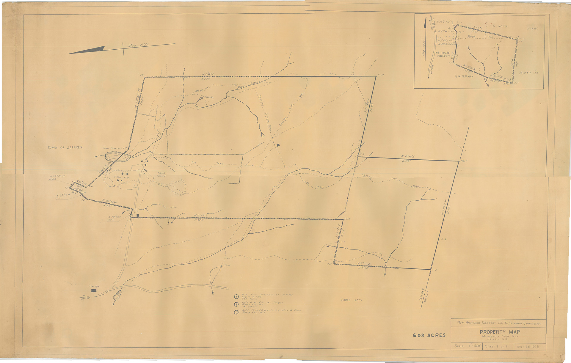 Map image: NHFRC 1958