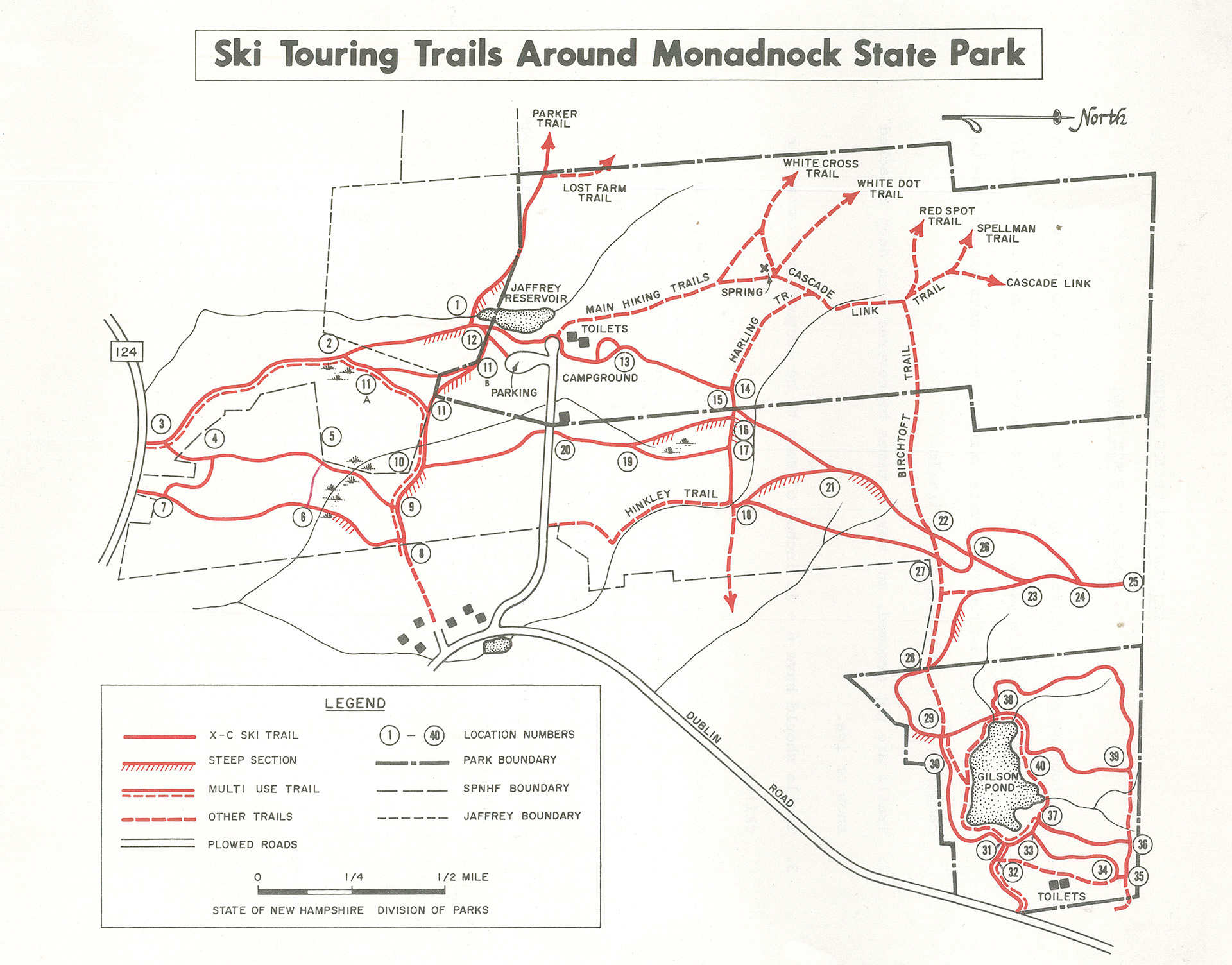 Map image: 70s Ski Touring Map